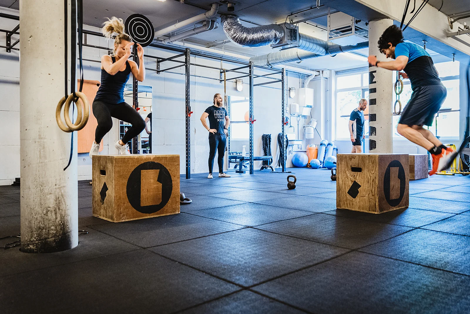 Conditietraining in kleine groep bij Bodytime Gym in Amsterdam en Laren